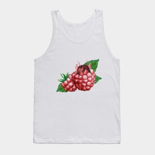 Tiny Kurent in raspberry Tank Top